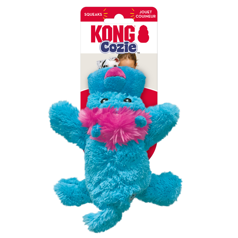 KONG Dog Toys Cozie Squeaky King Lion