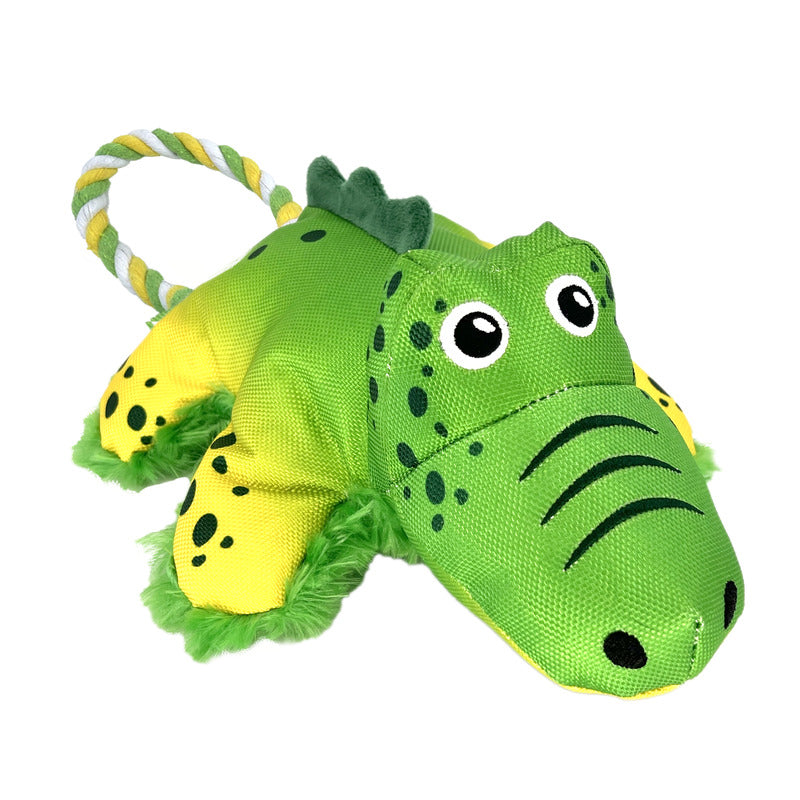 KONG Dog Toys Cozie Tuggz Alligator 01