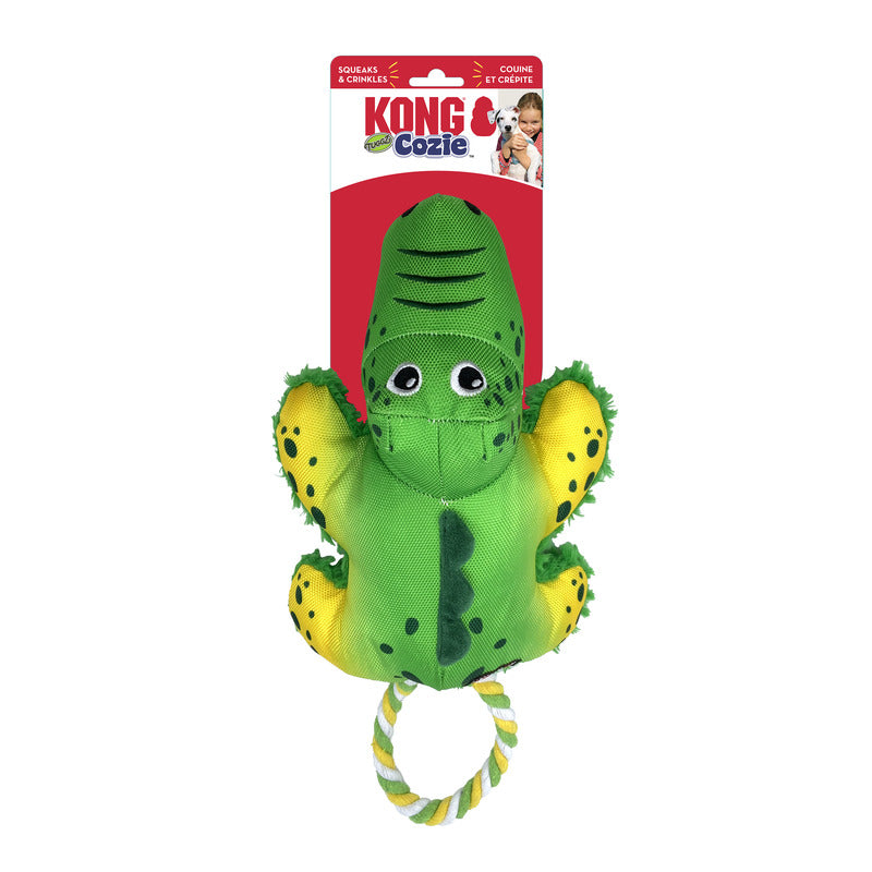 KONG Dog Toys Cozie Tuggz Alligator Medium/Large