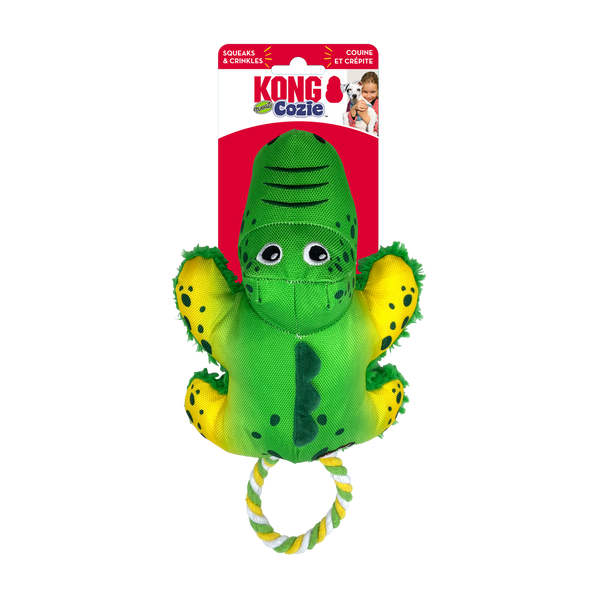 KONG Dog Toys Cozie Tuggz Alligator Small/Medium