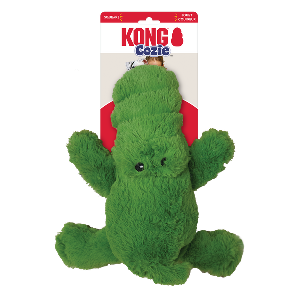KONG Dog Toys Cozie Ali Alligator 01