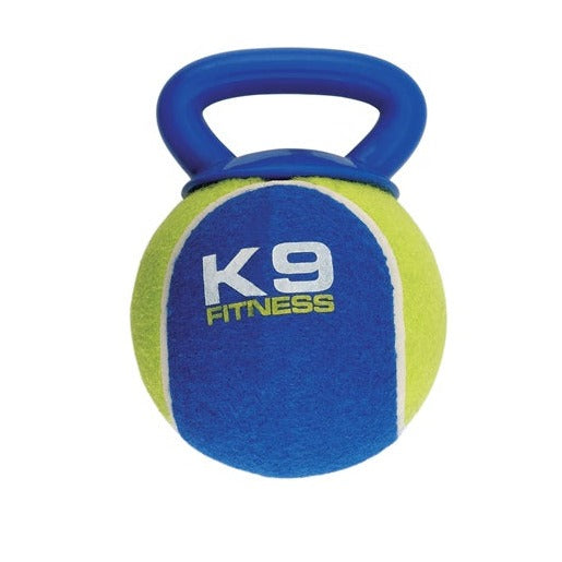 Zeus K9 Fitness Dog Toys TPR Tugg with Extra Large 13cm Ball