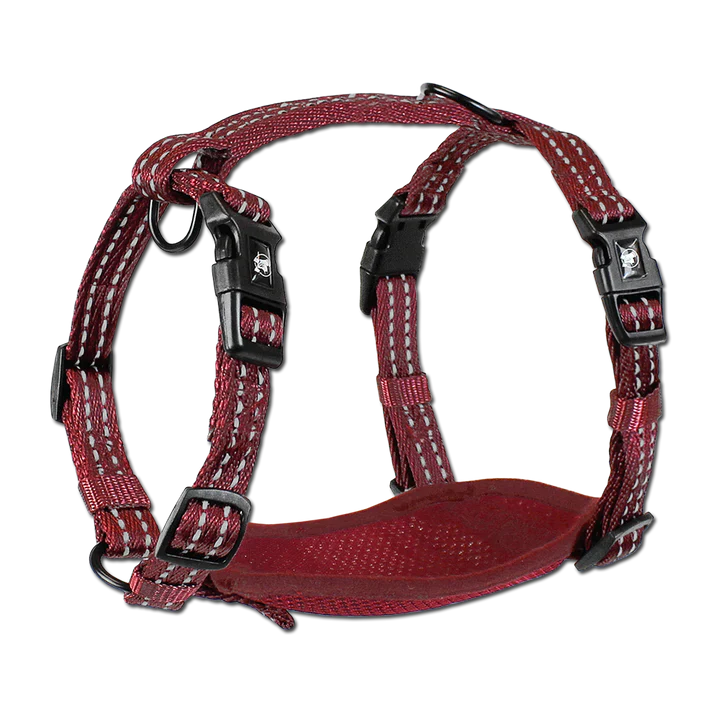 Alcott Adventure Nylon Dog Harness Set - Red