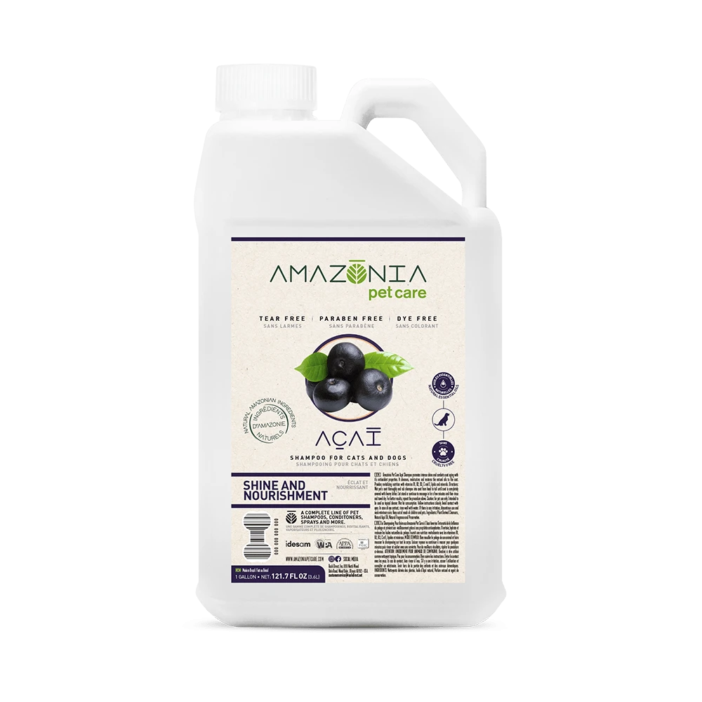 Amazonia Shampoo Acai Shine/Nourishment for Dogs 3.6L