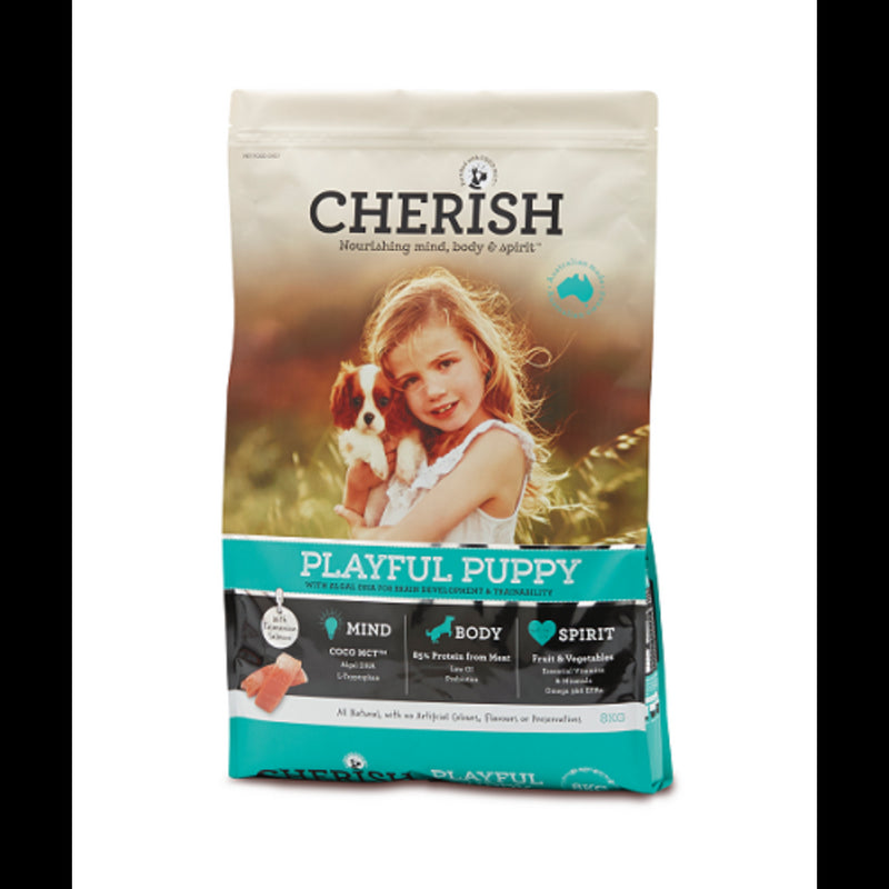 Cherish Playful Puppy Food - 8kg