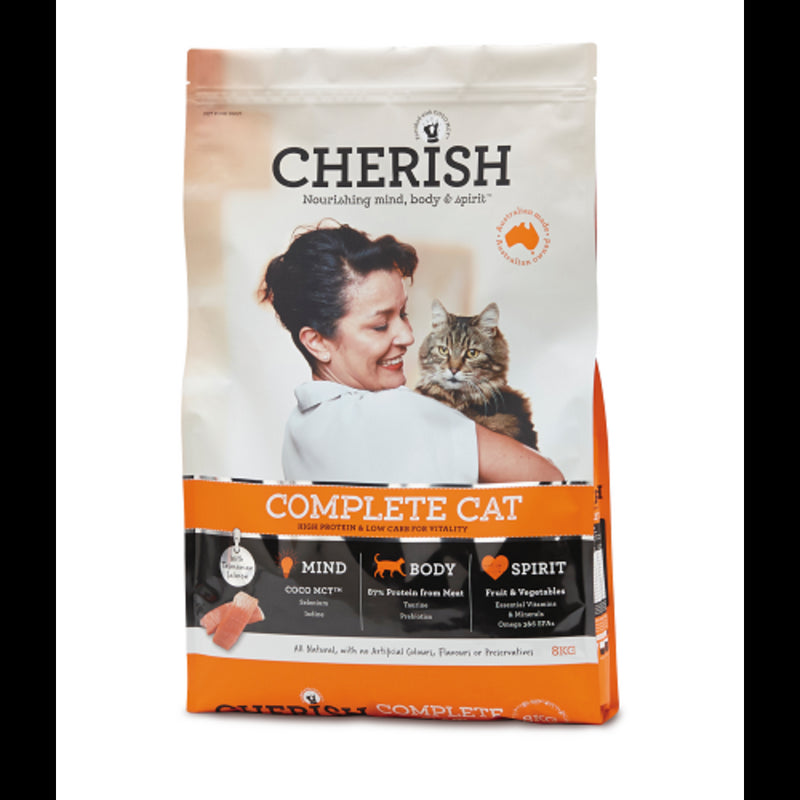 Cherish Complete Cat Food - 8kg