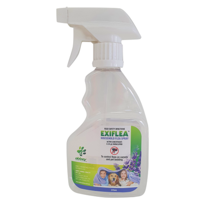 Abbey Animal Health Exiflea Household Flea Spray - 375ml | PeekAPaw Pet Supplies