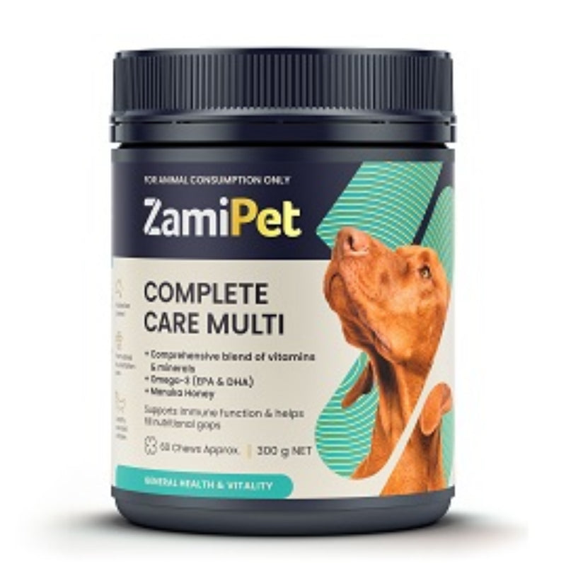 Zamipet Complete Care Multi - 300g - 60 Chews | PeekAPaw Pet Supplies