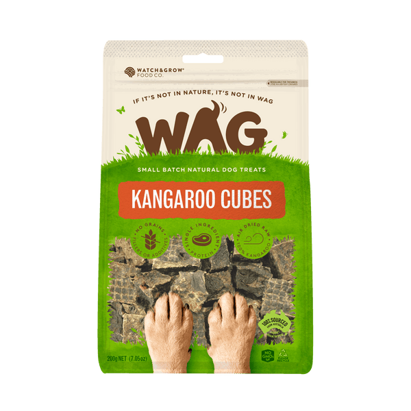 WAG Kangaroo Cubes - 200g