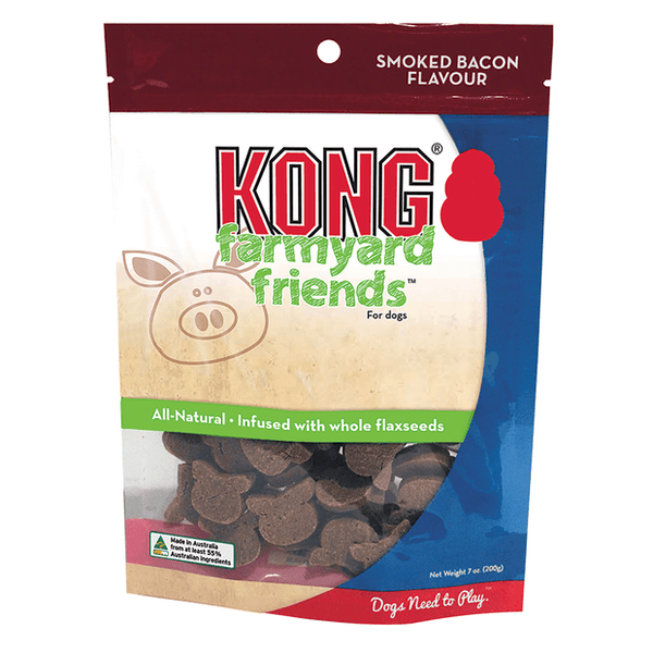 KONG Dog Treats Farmyard Friends Bacon 01