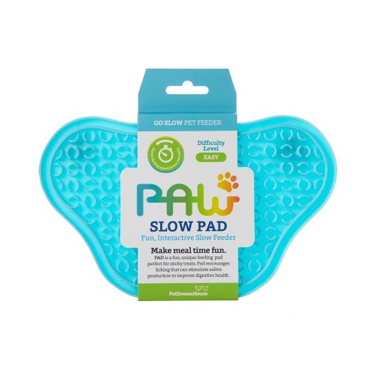 Pet DreamHouse PAW Lick Pad Slow Feeder & Anti-Anxiety Food Mat