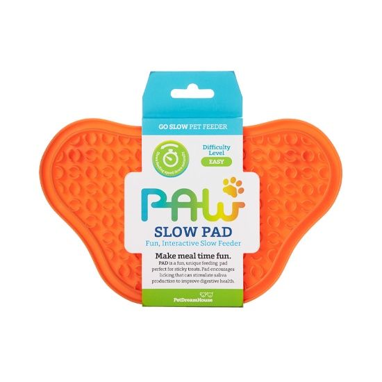 Pet DreamHouse PAW Lick Pad Slow Feeder & Anti-Anxiety Food Mat