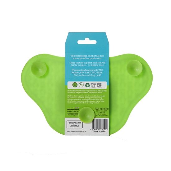Pet DreamHouse PAW Lick Pad Slow Feeder & Anti-Anxiety Food Mat