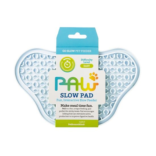 Pet DreamHouse PAW Lick Pad Slow Feeder & Anti-Anxiety Food Mat