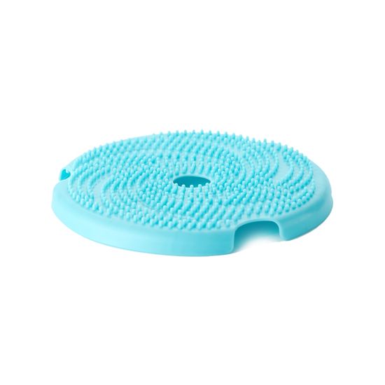 Pet DreamHouse SPIN Interactive 2-in-1 Slow Feeder Lick Pad & Frisbee for Dogs