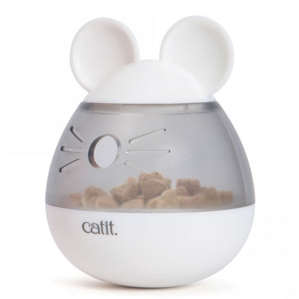 Catit Pixi Treat Dispenser Mouse-White