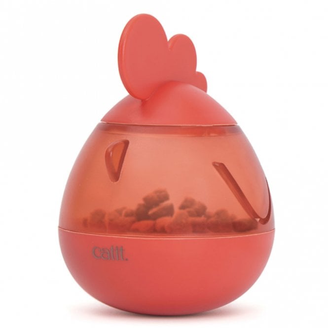 Catit Pixi Treat Dispenser Rooster-Red