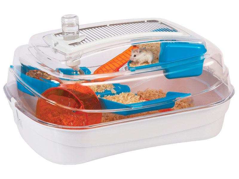 Rosewood Abode dwarf hamster and mice home, white