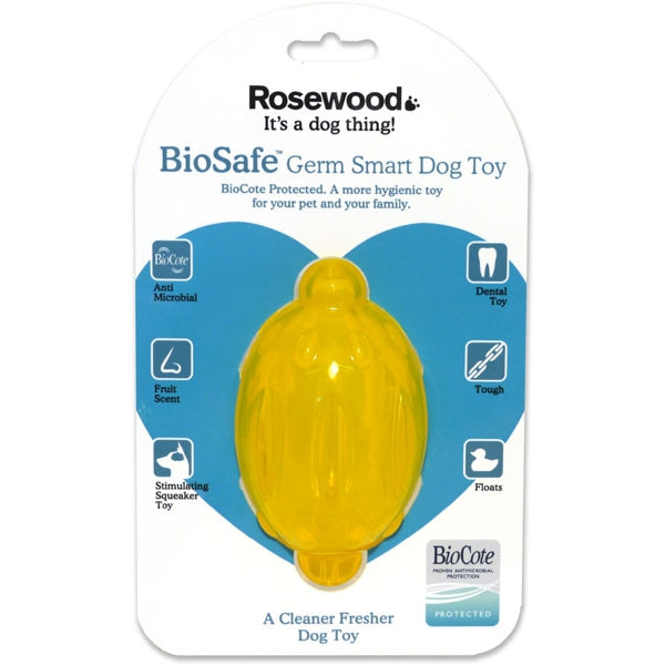 Rosewood Biosafe Dog Toys Lemon