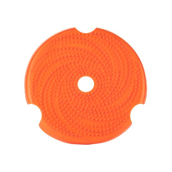 Pet DreamHouse SPIN Interactive 2-in-1 Slow Feeder Lick Pad & Frisbee for Dogs