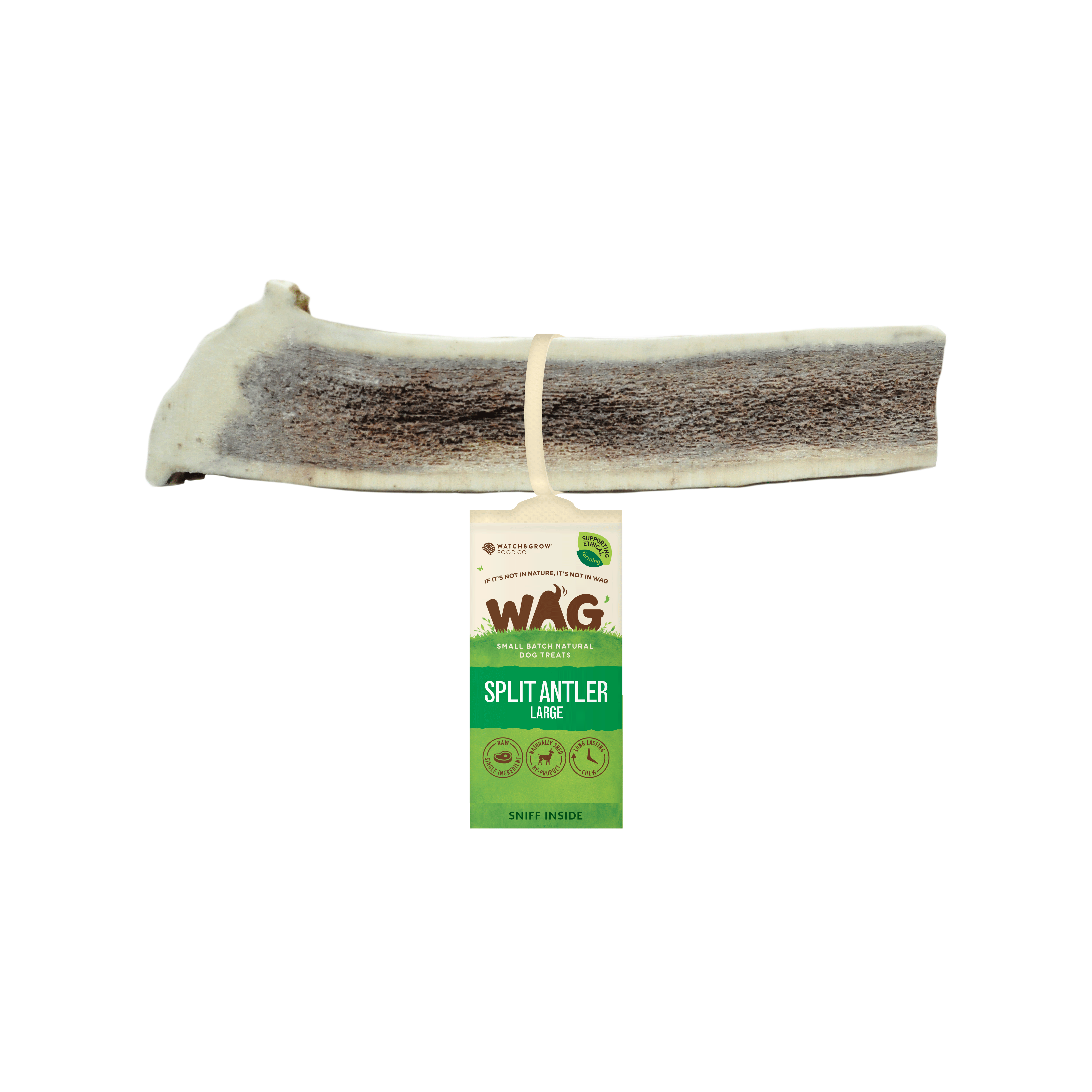 WAG Split Deer Antler - Large