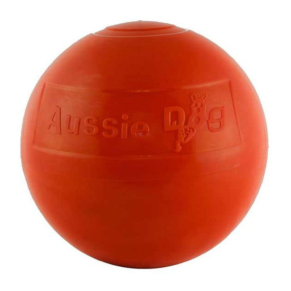 Aussie Dog Staffie Ball Orange