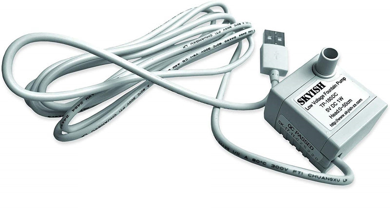 Pioneer Pet Replacement Pump and USB Cable for Swan and Magnolia Fountains