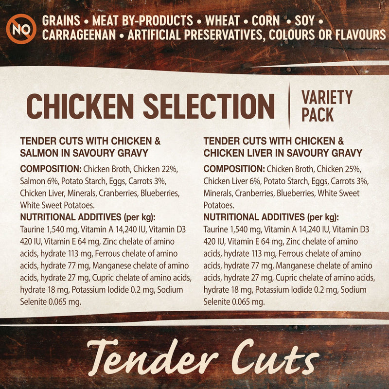Wellness Core Wet Cat Food Tender Cuts Chicken Selection Multipack