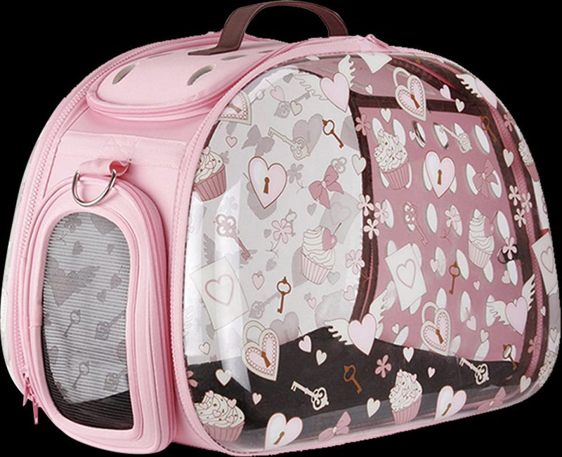 Ibiyaya Valentine Transparent Hardcase Portable Carrier, Design for Travel, Outdoor Use 10
