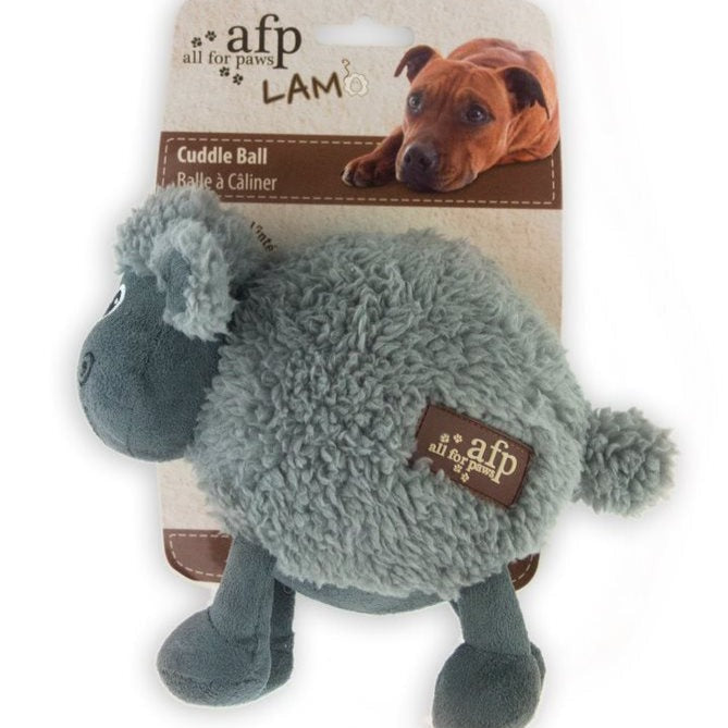 All for Paws AFP Dog Cuddle Ball Farm Sheep Toy