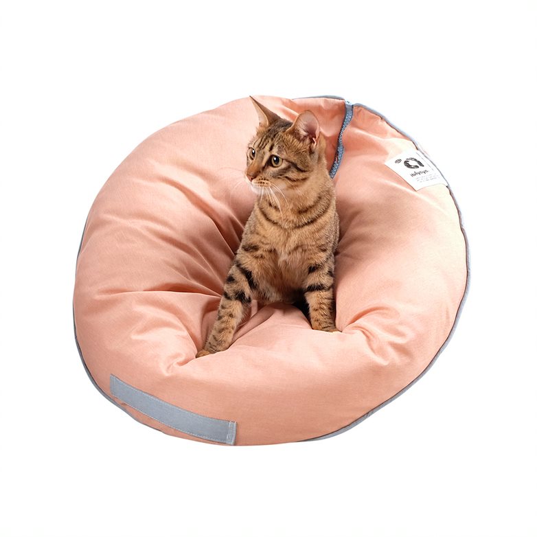 Ibiyaya Snuggler Soft Plush Nook Pet Bed- Super Comfortable 06