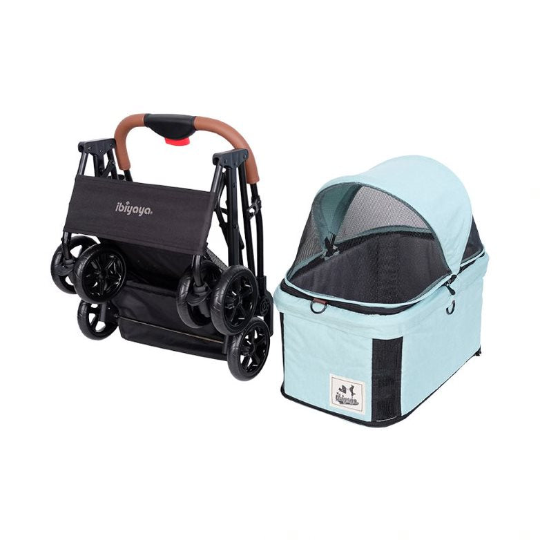 Ibiyaya Travois Tri-Fold 3-in-1 Pet Stroller Car Seater Carrier 17