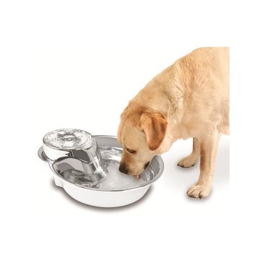 Pioneer Pet Big Max Stainless Steel Drinking Fountain 3.6 Litres 3009