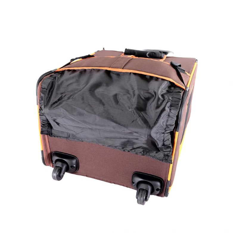 Ibiyaya Wheeled Backpack Parallel Transport Pet Trolley 07