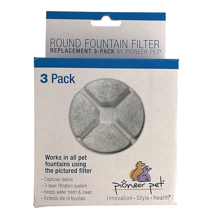 Pioneer Pet Replacement Filters for The Vortex Fountain 3039