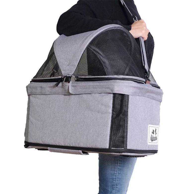 Ibiyaya Travois Tri-Fold 3-in-1 Pet Stroller Car Seater Carrier 07