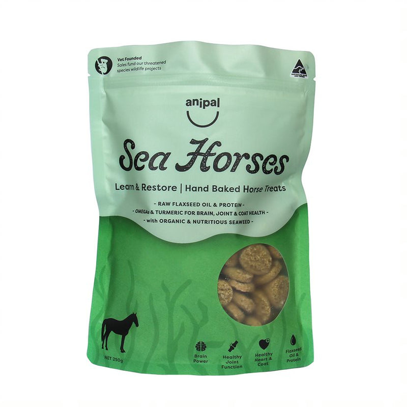 Anipal Sea Horse Hand Baked Treats | Learn & Restore for Horses