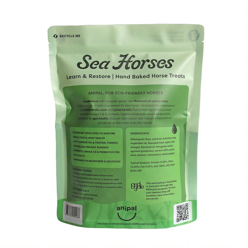 Anipal Sea Horse Hand Baked Treats | Learn & Restore for Horses