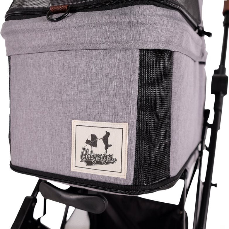 Ibiyaya Travois Tri-Fold 3-in-1 Pet Stroller Car Seater Carrier 05