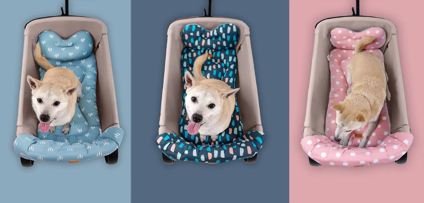 Ibiyaya The Comfort Pet Stroller Add-On kit | PeekAPaw Pet Supplies