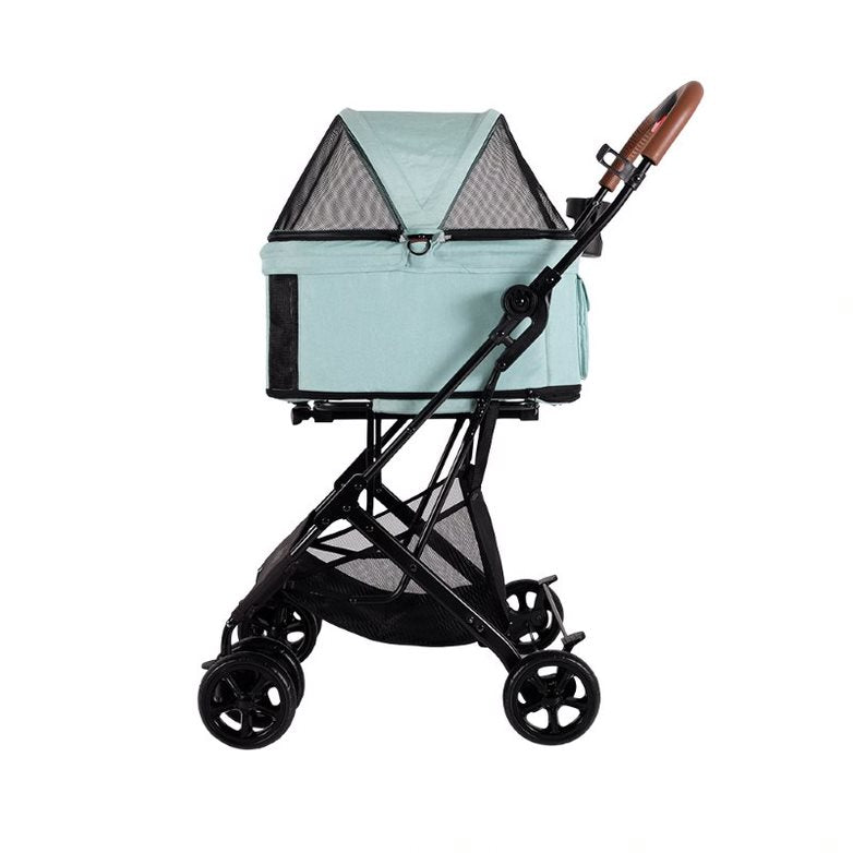 Ibiyaya Travois Tri-Fold 3-in-1 Pet Stroller Car Seater Carrier 10