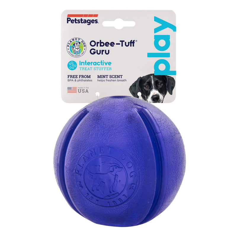 Planet Dog Orbee-Tuff Guru Treat-Dispensing Puzzle Dog Toy