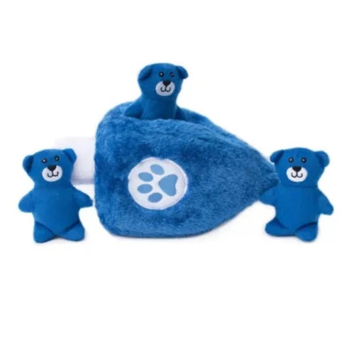 Zippy Paws Dog Toys Plush Burrow - Hanukkah Dreidel 01