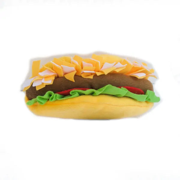 Zippy Paws Dog Toys Plush NOMNOMZ - Taco 03