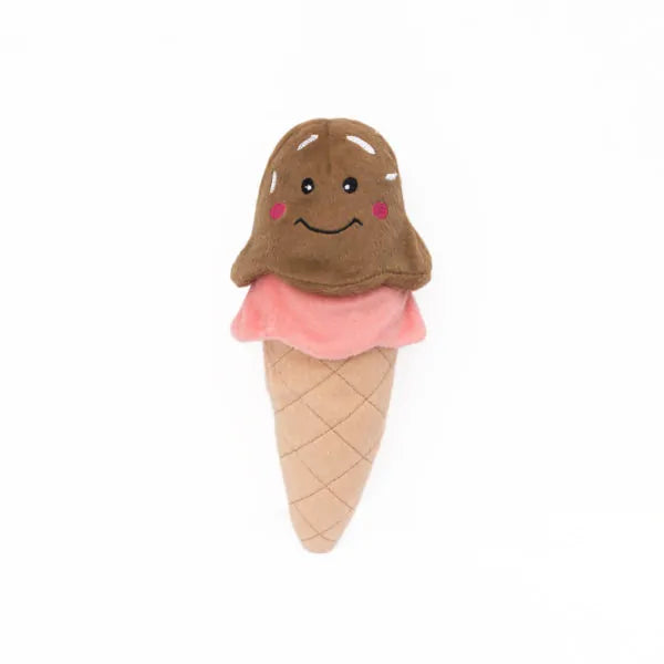 Zippy Paws Dog Toys Plush NOMNOMZ - Ice Cream 01